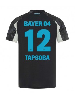 Bayer Leverkusen Edmond Tapsoba #12 Ausweichtrikot 2024-25 Kurzarm